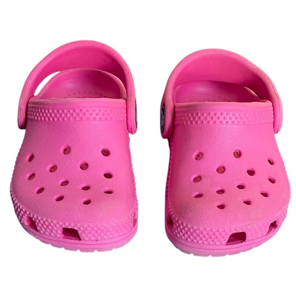 Pink Toddler Girls Clasic Crocs - Picture 4 of 6